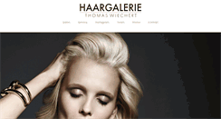 Desktop Screenshot of haargalerie-wiechert.de